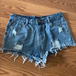 Jean shorts